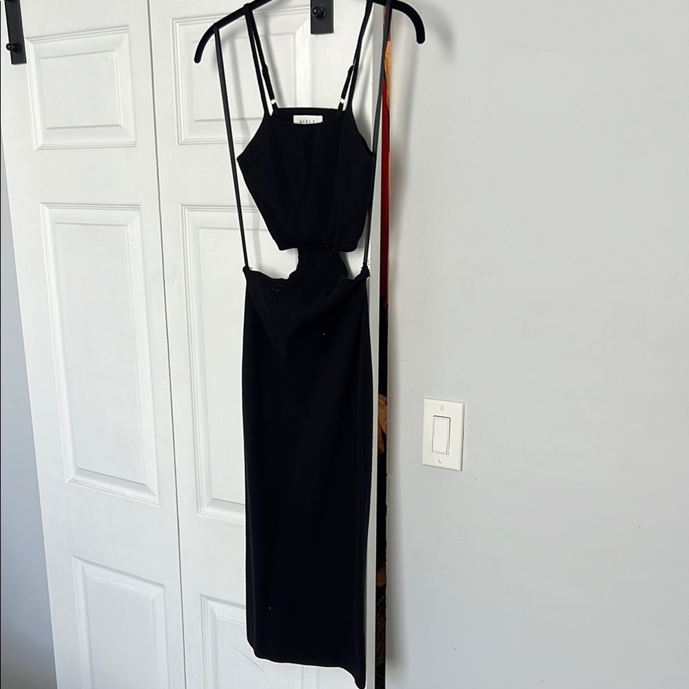 Grey Bandit Knit Backless Dress